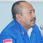 H. Ayub Busono, Ketua DPC Partai Demokrat Kabupaten Mojokerto.