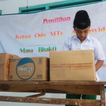 Pemilihan Ketua OSIS Madrasah Tsanawiyah (MTs) Ar-Rasyid, Desa Duko, Kecamatan Rubaru, Kabupaten Sumenep.