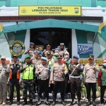 Kapolres Kediri Kota, AKBP Bramastyo Priaji, bersama Divisi Propam Polri yang dipimpin Kombes Pol Hartoyo, saat melakukan pengecekan. Foto: Ist 