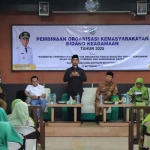 Wali Kota Pasuruan saat memberi sambutan.