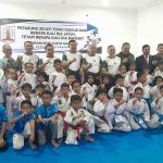 Para peserta Festival Karate Champion Piala Dandim 0833 Kota Malang. Foto: Dadang/Bangsaonline.
