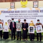 Launching Program Satu Guru Satu Buku (Sagu-Saku) Menuju Pamekasan Kabupaten Literasi Tahun 2022.