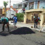 Tambal sulam jalan Gamapala, setelah banyak sorotan.