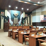 Suasana rapat paripurna DPRD Kabupaten Pasuruan.