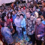 Pakde Karwo di sela menghadiri peluncuran buku istri Presiden RI ke-6 Ani Yudhoyono, tadi malam.