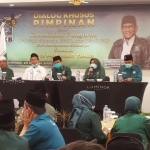 KONSOLIDASI: Abdul Halim Iskandar saat konsolidasi dengan PKB Sidoarjo, di Hotel Luminor, Minggu (25/10). foto: ist.