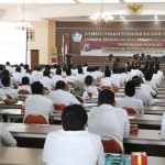 Peserta tes psikologi calon anggota Bawaslu.