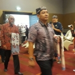 Saat Bupati dan para kepala OPD Pamekasan melakukan fashion show di acara GBP.