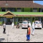 Rumah isolasi milik Pemkab Blitar di LEC Garum. foto: akina nur alana/ bangsaonline.com