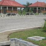 Pembangunan Rest Area Karangploso yang hampir rampung. (Tuhu Priyono/BANGSAONLINE)