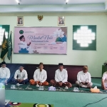 KH Muhaimin Iskandar saat memberikan sambutan pada peringatan Maulid Nabi Muhammad SAW yang digelar oleh DPP PKB, diikuti DPC seluruh Nusantara secara virtual, Selasa (19/10/2021).