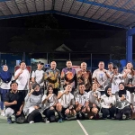 Peresmian Rebellion Tennis Club dihadiri oleh beberapa pejabat, termasuk Wali Kota Malang Wahyu Hidayat.