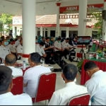 Suasana musrenbangcam di Pendopo Kecamatan Kepanjen.