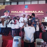 Halalbihalal Wali Kota dan Wakil Wali Kota Surabaya bersama pilar sosial.