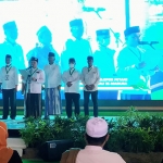 Suasana deklarasi P4TM di Pamekasan yang dihadiri Gubernur Khofifah.