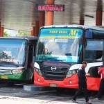 Suasana terminal Gayatri Tulungagung. foto: feri/ BANGSAONLINE