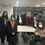 Anggra Ayu Rucitra (paling kiri) ketika melakukan lab internship terkait riset untuk topik disertasinya di Shibaura Institute of Technology, Tokyo, Jepang. (Ist)