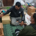 Gudang penyimpanan rokok ilegal yang digerebek petugas Bea Cukai Blitar di Beji, Kecamatan Boyolangu, Kabupaten Tulungagung.