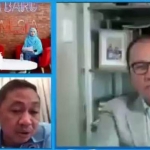 Tantowi Yahya saat menjadi narasumber webinar ‘Scale Up Industri Kreatif’ yang diselenggarakan YES Preneur Bidang UMKM Partai Gelora Indonesia di Jakarta, Minggu (21/3/2021). foto: ist.