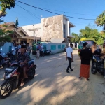 Suasana rumah korban di Dusun Rongkarong, Kelurahan Gladak Anyar, Kecamatan Kota, Pamekasan.