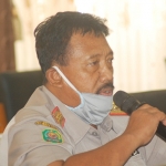 Joko Rusianto, Kepala BPBD Trenggalek. foto: HERMAN/ BANGSAONLINE