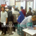 Situasi saat dilakukan registrasi.