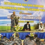 Pangarmatim saat menyampaikan sambutan.