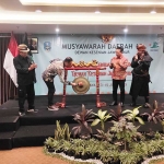 Pembukaan Musyawarah Daerah (Musda) ke-VI yang digelar Dewan Kesenian Jawa Timur (DKJT).