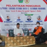 Seminar Nasional dengan Tema "Covid-19 Dalam Perspektif Agama dan Medis" menjadi rangkaian acara pelantikan Karang Taruna Desa Sana Tengah.