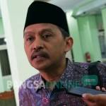 Subaidi Mukhtar, Wakil Ketua DPRD Jombang saat ditemui usai rapat paripurna, Jumat (26/8). foto: RONY S/ BANGSAONLINE
