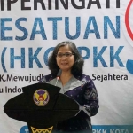 Pj Wali Kota Kediri, Zanariah, saat memberi sambutan. Foto: Ist