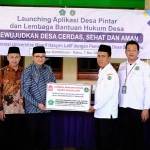 Peluncuran program Desa Cerdas, Aman dan Sehat oleh Umaha Sidoarjo. Foto: Ist