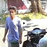Tangkapan layar rekaman CCTV yang berada di bengkel korban saat pelaku masih menjadi karyawannya.