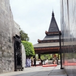 Area Makam Bung Karno yang telah dibuka bagi peziarah sejak beberapa waktu lalu.