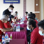 Proses asesmen bagi Warga Binaan Pemasyarakatan baru oleh Pembimbing Kemasyarakatan Lapas Pemuda Kelas IIA Madiun.