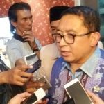 Fadli Zon, Wakil Ketua Umum DPP Partai Gerindra ditemui wartawan usai acara dialog dengan DPC HKTI se-Jatim di SHW Center, Surabaya. foto: DIDI ROSADI/ BANGSAONLINE