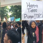 Aksi Demo Guru, siswa Taruna dan Reguler Smantara Bangil.