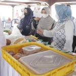 Wali Kota Mojokerto dalam giat inkubasi wirausaha frozen food.