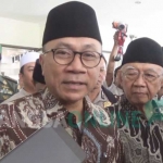 Zulkifli Hasan saat di Ponpes Tebuireng, Sabtu (21/10/2017). foto: RONY S/ BANGSAONLINE