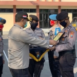 Upacara Pemberhentian Tidak Dengan Hormat (PTDH) terhadap salah seorang personel Polres Bojonegoro atas nama Jayusman. 