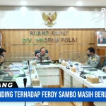 Tangkapan layar sidang banding kode etik Irjen Ferdy Sambo, Senin (19/9/2022)