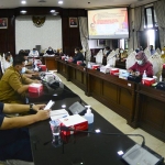 Rapat koordinasi persiapan Pemberlakuan Pembatasan Kegiatan Masyarakat (PPKM).