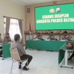 Sidang disiplin terkait kasus salah tangkap yang dilakukan anggota Polres Blitar