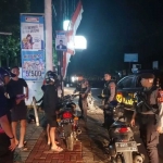 Para personel Polres Jember saat menggelar patroli di sejumlah tempat yang diindikasi rawan menjadi tempat balap liar. Foto: Dok. Polres Jember.