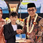 Bupati Pamekasan, Kholilurahman bersama Rafi Ahmad