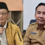 Kolase foto Wakil Ketua DPRD Gresik, Ahmad Nurhamim, dan Kepala Disparekrafbudpora Gresik, Saifudin Ghozali.