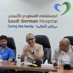 Menhaj Gus Irfan ketika kunjungan ke Saudi German Hospital di Madinah. Foto: MCH 2026