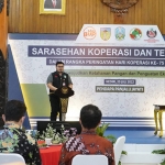 Bupati Kediri, Hanindhito Himawan Pramana, saat memberi sambutan. Foto: Ist