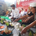 Acara tasyakuran Hari Jadi NKRI di Situs Ndalem Pojok, Kamis (18/08/2022).
