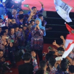 Gubernur Khofifah saat menghadiri HUT ke-17 PPDI Jatim.